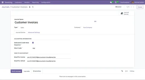 Aperçu 2 du connecteur Sage Cloud Demat
