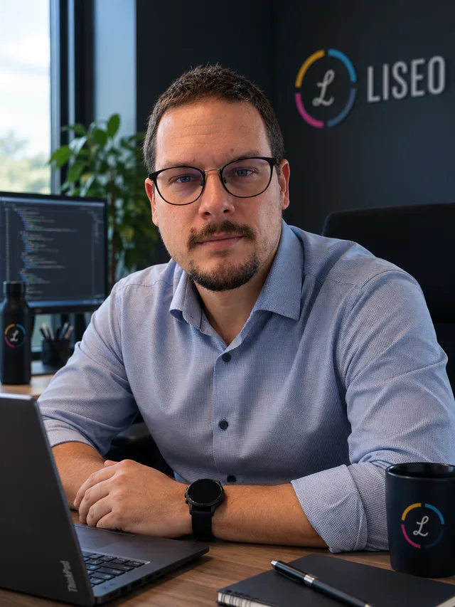 Damien Closquet, fondateur de LISEO